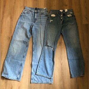 Bundle of 2 Size 6 H&M Jeans